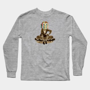 Monkey smile Long Sleeve T-Shirt